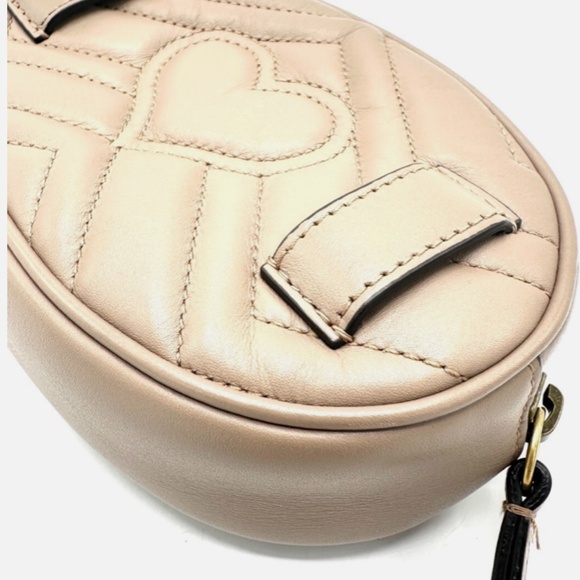 Gucci GG Marmont Belt Bag Taupe 85cm - Picture 8 of 11